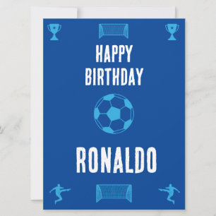 Soccer Football Birthday Banner