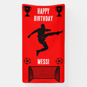 Soccer Football Birthday Banner