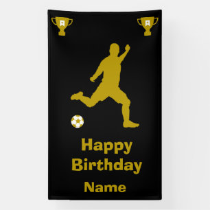 Soccer Football  Birthday  Banner