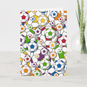 Soccer Football Birthday Card