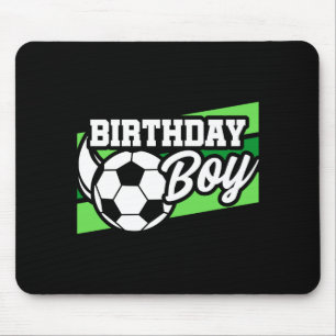Soccer Football Birthday Party Kids Birthday Boy T Mouse Pad
