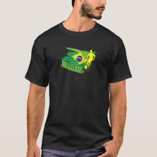 Soccer Football Brazil Brazilian National Team Pla T-Shirt