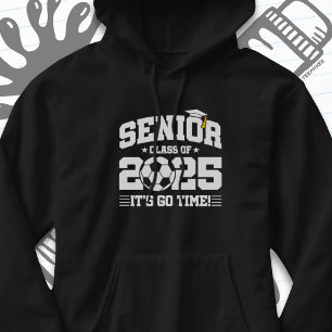 Soccer Football Class 2025 Graduation Senior 2025 Hoodie
