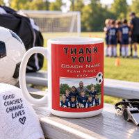 Soccer Football Coach Team Photo