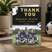 Soccer Football Coach Team Photo