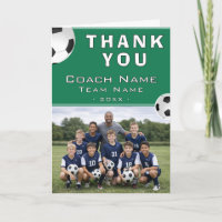 Soccer Football Coach Team Photo