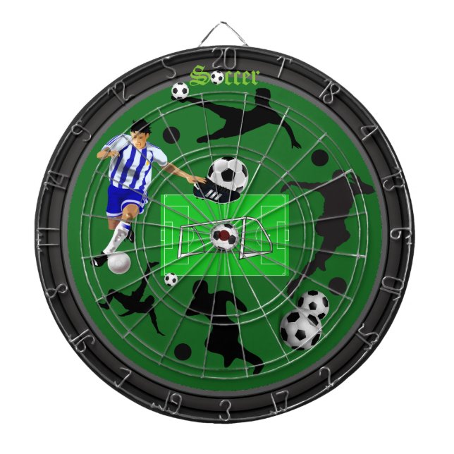 Soccer (football) Dartboard (Front)