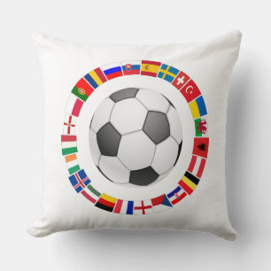 Soccer Football European Championship 2016 Cushion