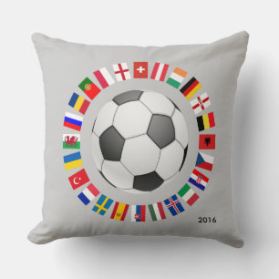 Soccer Football European Championship 2016 Cushion
