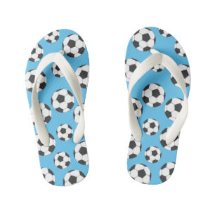 Soccer Football Flip Flops