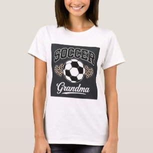 Soccer football-inspired grandma T-Shirt