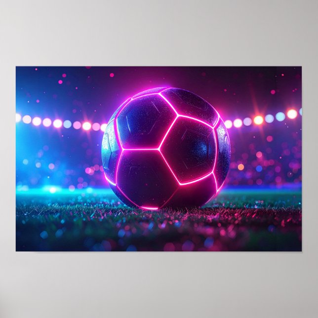 Soccer Football Mega Stadium Poster (Front)
