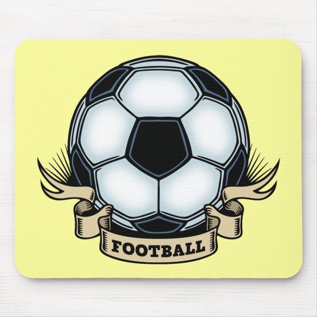 Soccer - Football Mouse Pad (Front)