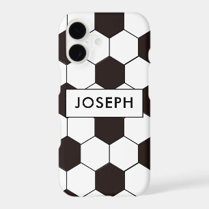 Soccer Football pattern Customisable Own name