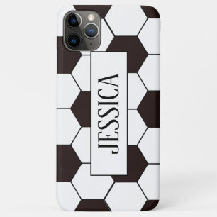Soccer Football pattern personalised iPhone 11 Pro Max Case