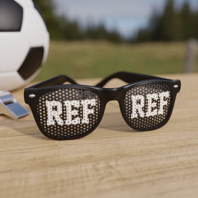 Soccer Football Referee Sports Retro Sunglasses (Creator Uploaded)