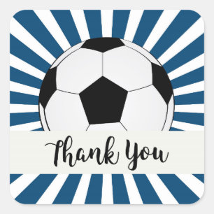 Soccer, football Thank you Sticker