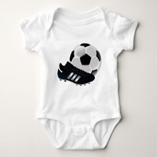 Soccer / Football theme soccer ball Baby Bodysuit