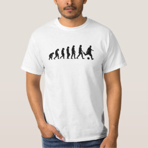 Soccer Footballer Evolution Gift Present Idea T-Shirt