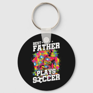Soccer Footll Player Sport Father Dad Fan Gift Key Ring