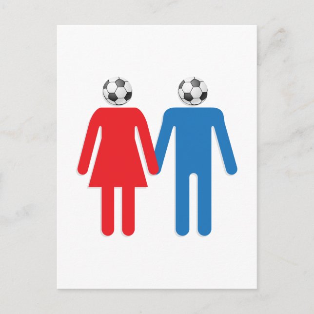 SOCCER FOREVER POSTCARD (Front)