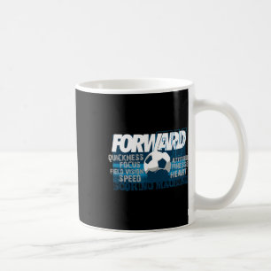 Soccer Forward Scoring Machine Coffee Mug