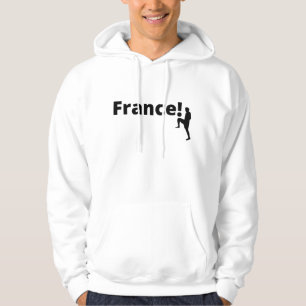 Soccer France, customisable Hoodie