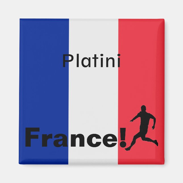 Soccer France, customisable Magnet (Front)