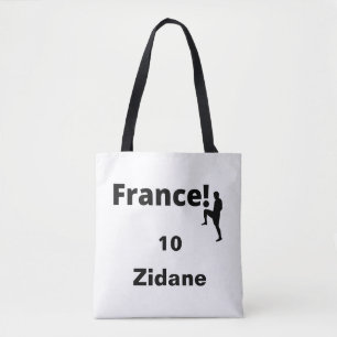 Soccer France, customisable Tote Bag