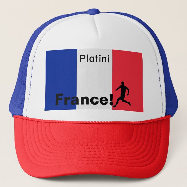 Soccer France, customisable Trucker Hat (Front)