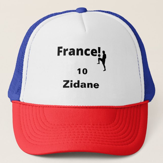 Soccer France, customisable Trucker Hat (Front)