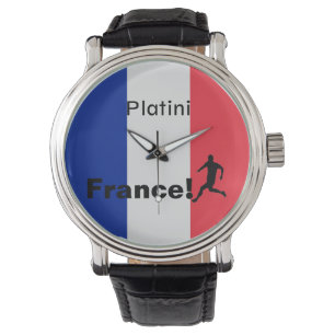 Soccer France, customisable Watch