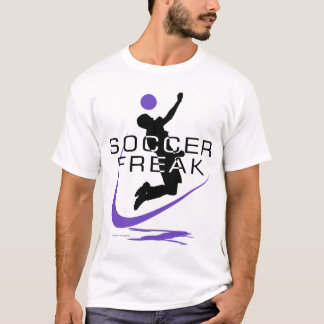 Soccer Freak Purple Boys T-Shirt
