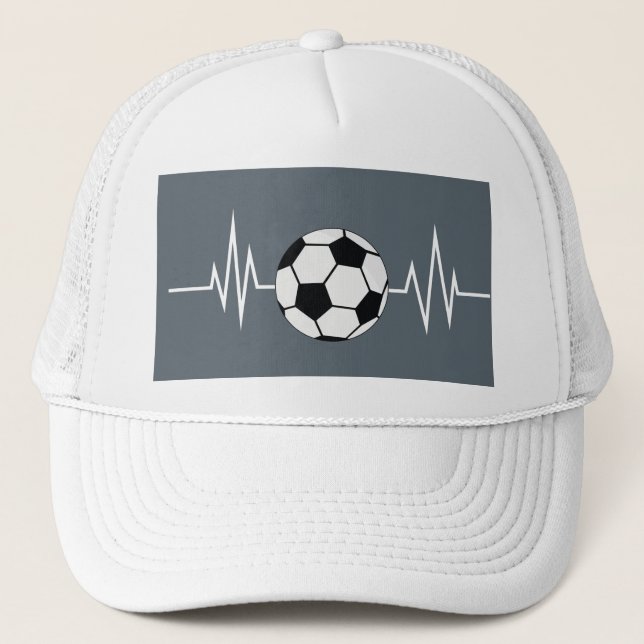 Soccer Frequency Trucker Hat (Front)