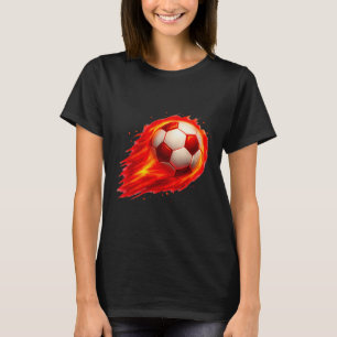Soccer Fun Colorful Effect Tie Dye Black Yellow So T-Shirt