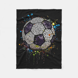 Soccer Funny Dot Day Shirts For Kids Men Women Tea Fleece Blanket