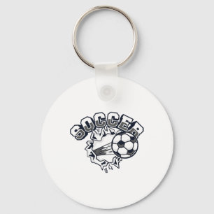 Soccer Futbol Fußbyll Goal Keeper Trainer Soccer  Key Ring