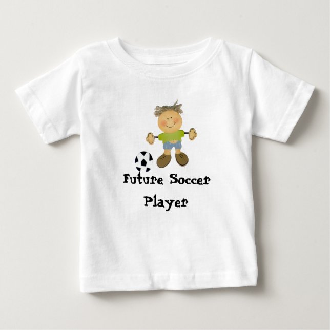 soccer, Future Soccer Player Baby T-Shirt (Front)