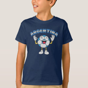 Soccer Game Argentina Football Soccer Player T-Shirt