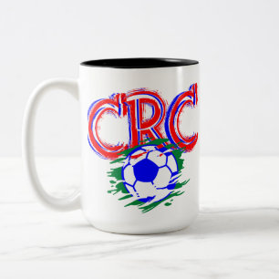 Soccer Game Costa Rica national football team Two-Tone Coffee Mug