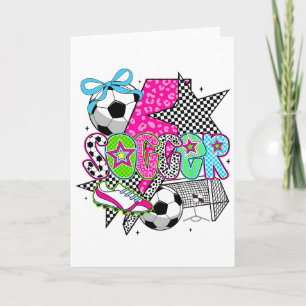 Soccer Game Day Soccer Mum Soccer Mama Go Cheer Sp Card