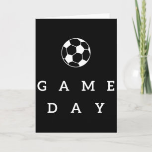 Soccer Game Day Soccer Mum Soccer Mama Go Cheer Sp Card