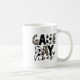 Soccer Game Day Vibes For Women Mom Soccer Mama Fa Coffee Mug