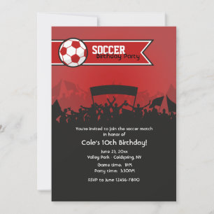 Soccer Game Invitation
