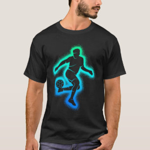 Soccer Game Kids Men Boys Soccer Player T-Shirt