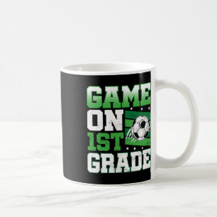 Soccer Game On 1st Grade Ck To School Cute Sports  Coffee Mug