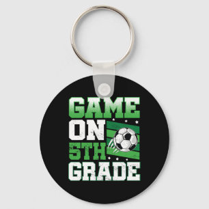 Soccer Game On 5th Grade Ck To School Cute Sports Key Ring