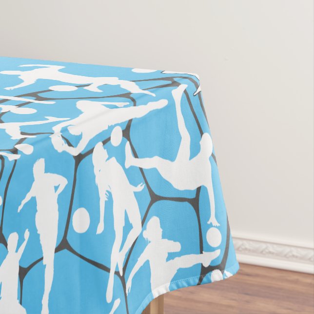 Soccer Game Pattern.b Tablecloth (In Situ)