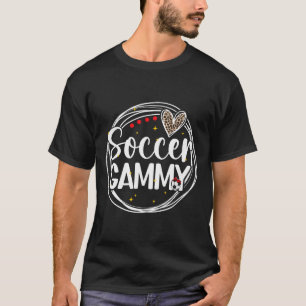 Soccer Gammy Grandma Gammy Of A Soccer Player Gamm T-Shirt