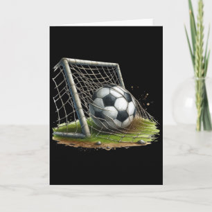 Soccer Gate Goal Graphic Card